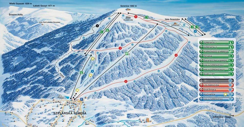 Sudety Hut 3 Apartman Podgórzyn Kültér fotó